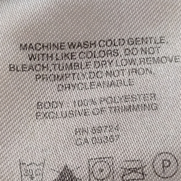 Columbia Women's Light Gray Fleece ZIP Up Jacket Sz Small - Picture 8 of 8